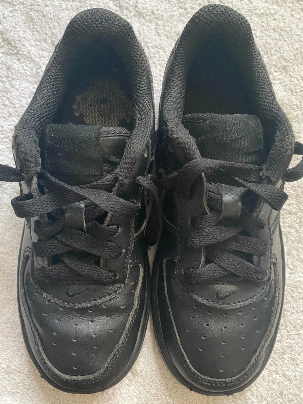 Nike Kids' Black Low-Top Sneakers Size 12 C